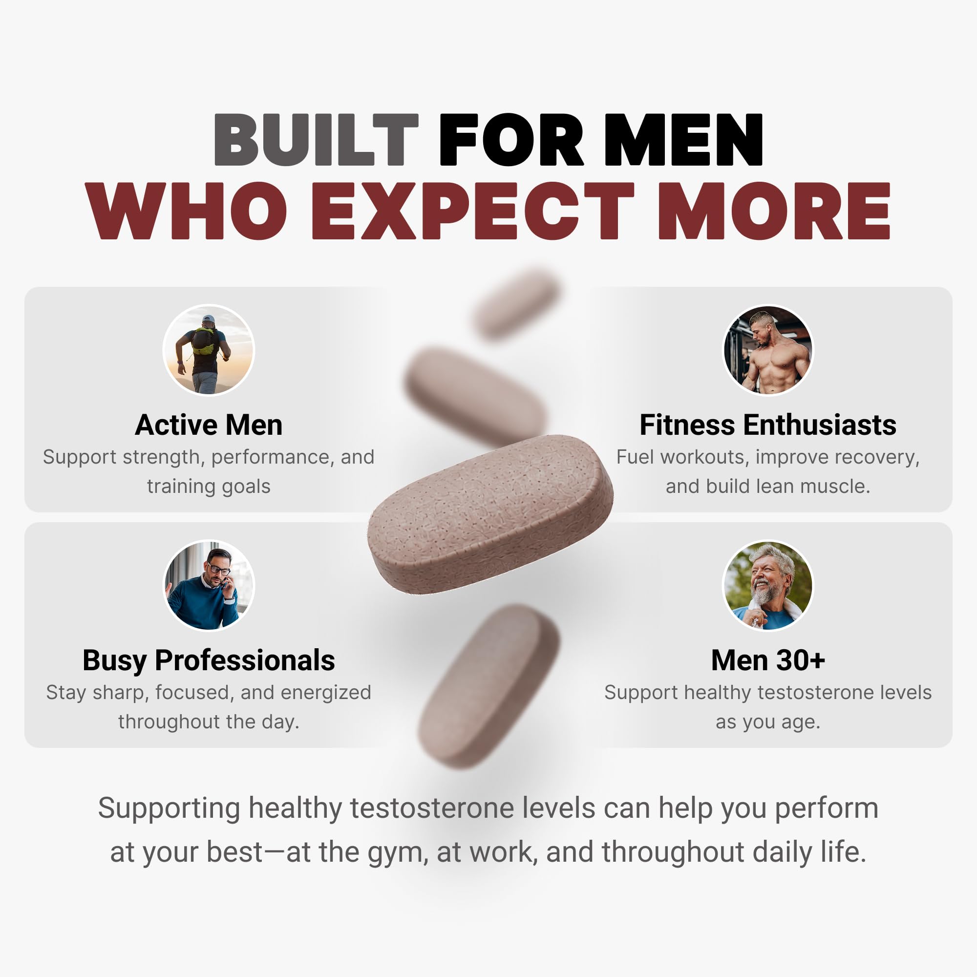 Advanced Testosterone Booster for Men (60 Tablets) — Amazon image 6