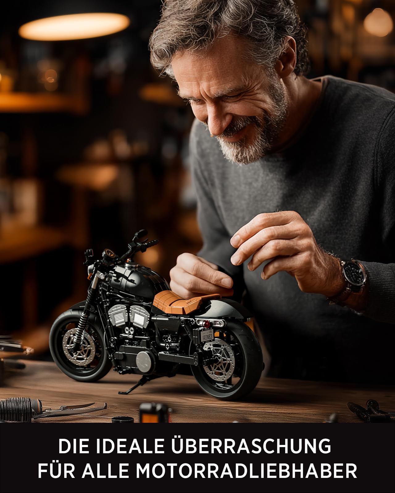 Nifeliz Motorrad IRON 83 Modell-Bausatz, NF10342