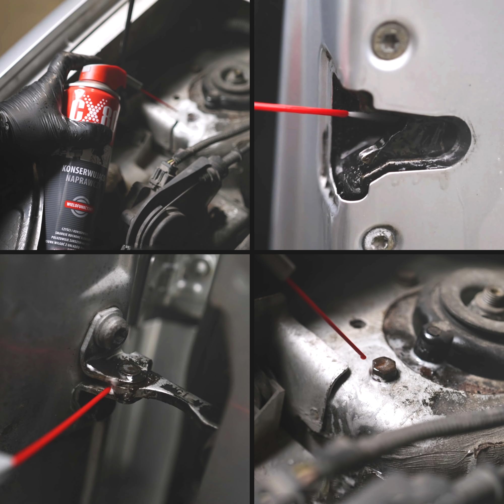 CX80 Multifunktionsöl Multipack - Premium Kriechöl & Rostlöser Spray für Auto, Werkstatt und Haus - Schützt, Reinigt & Schmiert - Bestschweissen.de (12, Spray 500 ml)