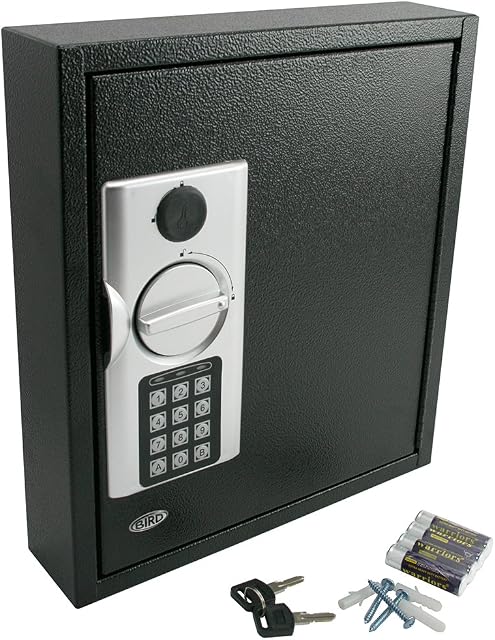 BIRD Digital Key Cabinet, Electronic, Wall Mountable for upto 40 keys