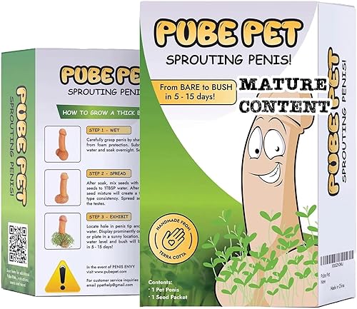 Maceta Chia – Divertida maceta de terracota, regalo de humor para adultos para el día de San Patricio, cumpleaños, elefante blanco