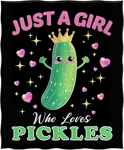 Miniatura 3 de Jekeno Bonita manta de pepino, regalos coloridos para mujeres, hombres, niños, niñas, papá, mamá, esposa, amigos, cumpleaños, Navidad, Halloween,