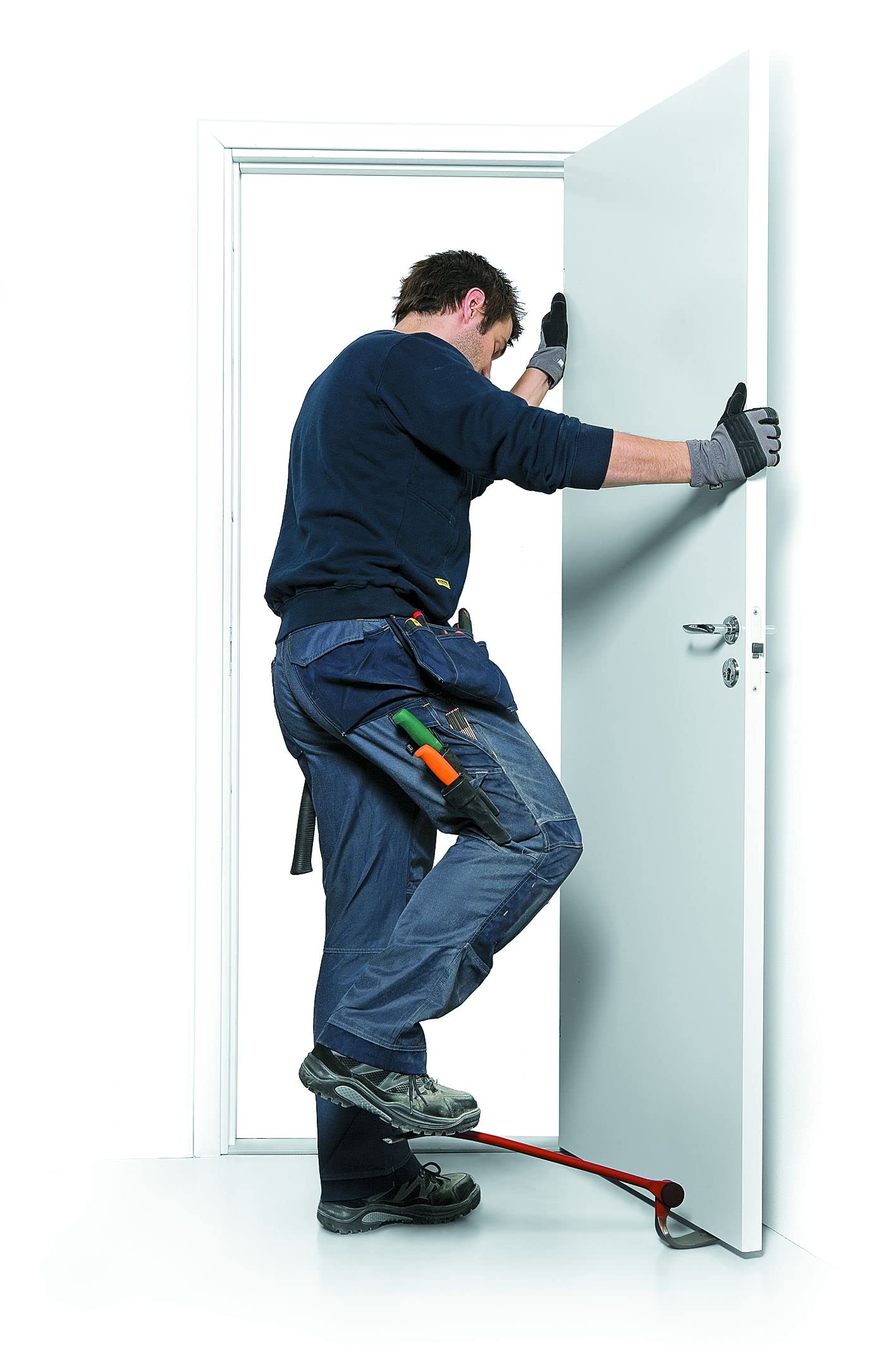 Hultafors Pied-de-biche ajustable I I Peut forcer jusqu’à 200kg I Fourche à 9 positions distinctes I Pied-de-biche premium pour tâches intenses I 824115