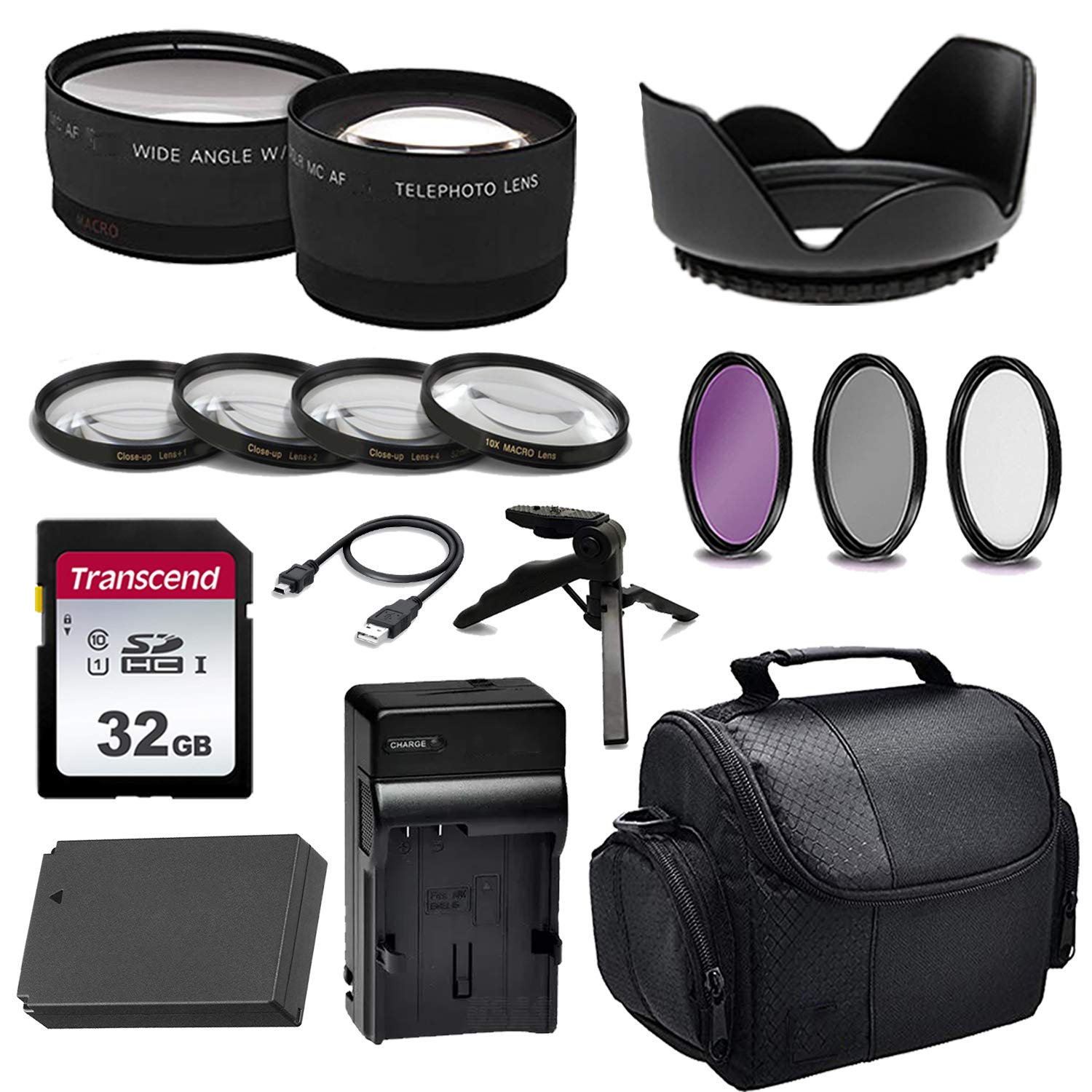 Canon EOS Rebel SL1 本体とアクセサリーセット Amazon.com : 16pc-Accessory Kit for Canon EOS Rebel SL1 DSLR