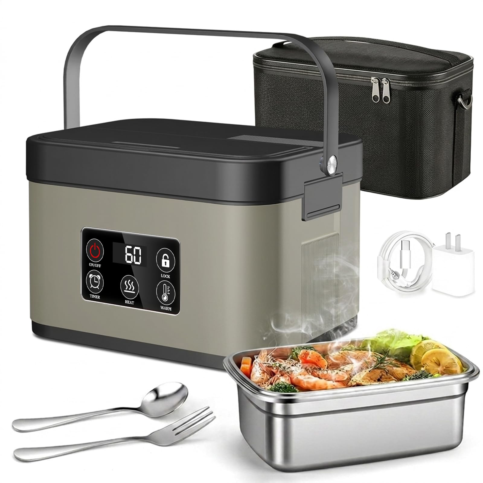 50% OFF VOOTEGO Heating Lunch Box