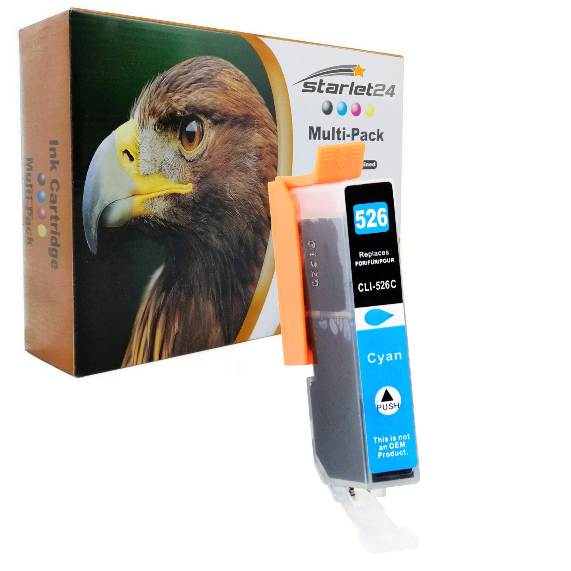 Cartuccia Compatibile CANON CLI-526BK - 4540B001 - Foto 4