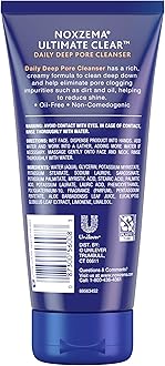 Noxzema Ultimate Clear Daily Deep Pore Cleanser 6 Oz (Pack of 6)