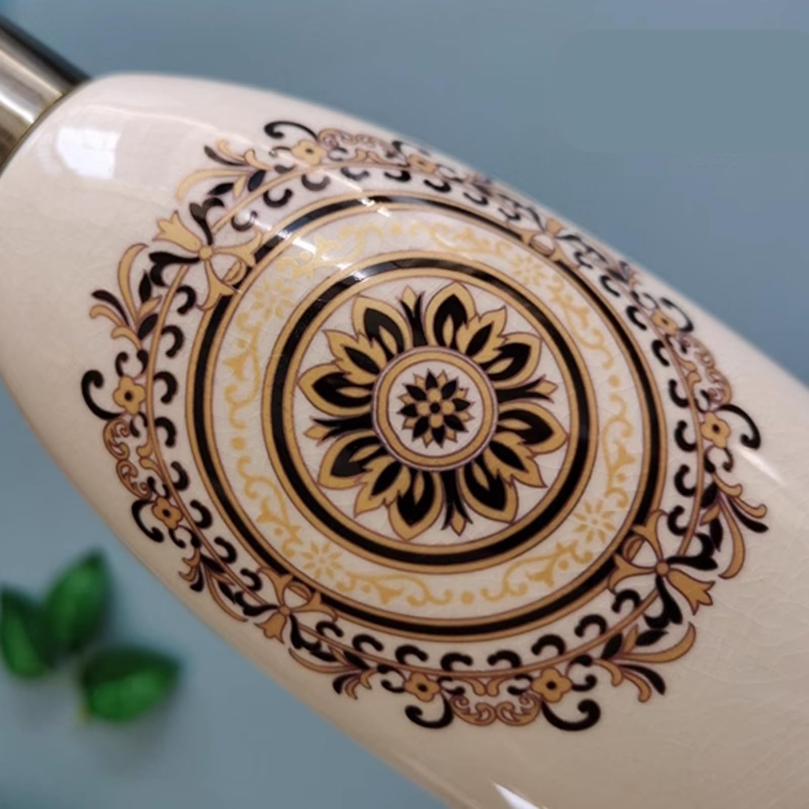 Dozownik do mydła w płynie do łazienki 450 ml, ceramiczny, z pompką do mydła, pojemnik na płyn do mycia naczyń, do domu, na blat hotelowy (biały, 2 sztuki)