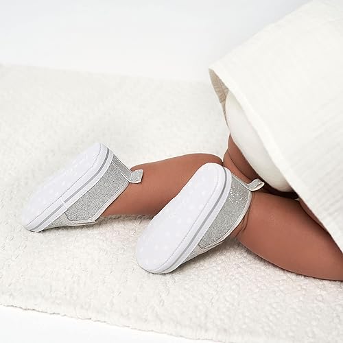 Vista 3 de Gerber Zapatos deportivos sin cordones para bebé recién nacido, niño y niña