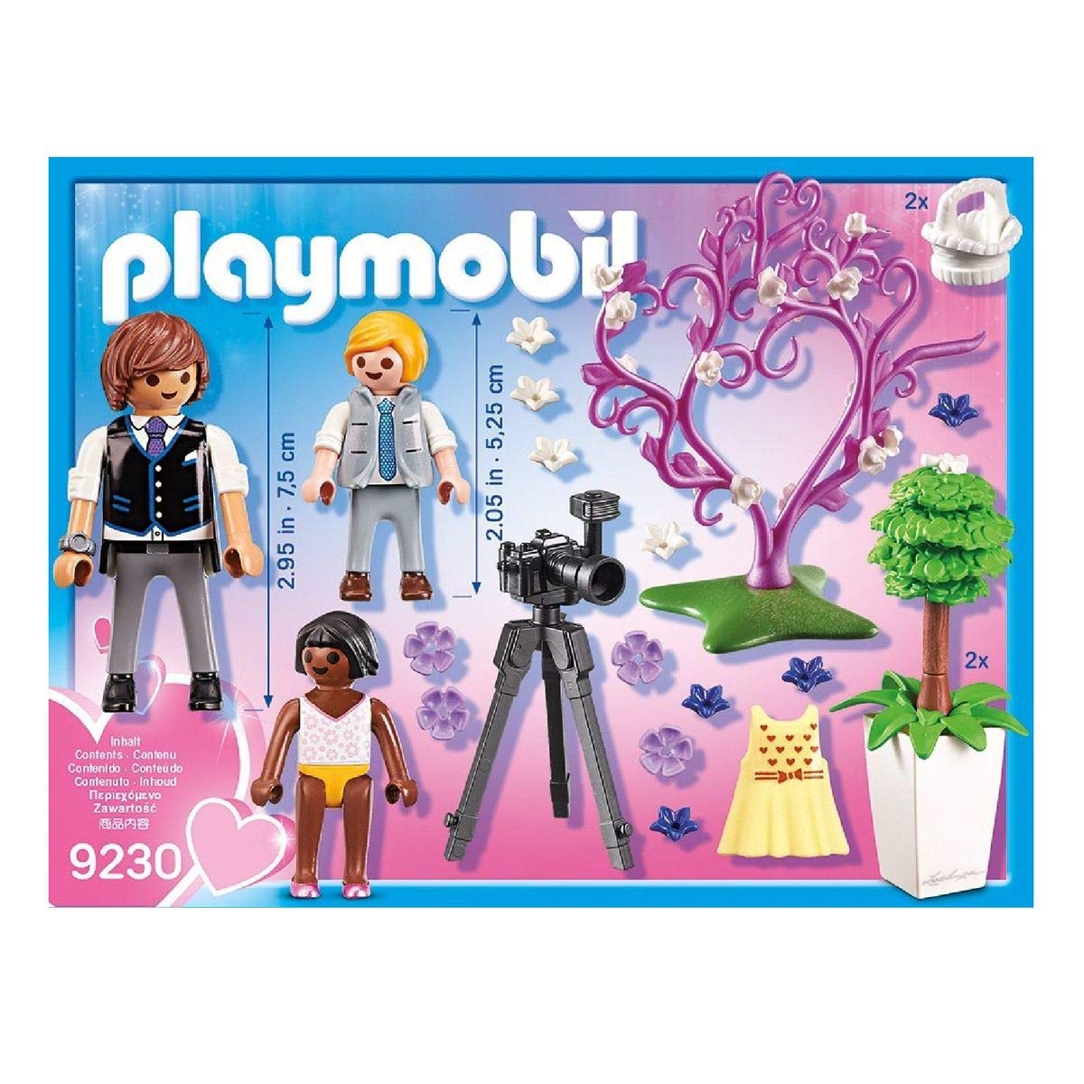 PlayMOBIL 9230 City Life Flower Children and Photographer, Fun