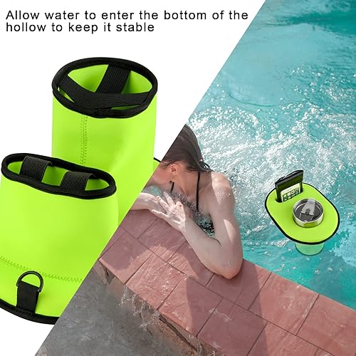 Miniatura 5 de Xxerciz Soporte flotante de neopreno para bebidas  Flotador de bebidas para teléfono celular, botella de hidra, taza individual, Yeti, vasos para