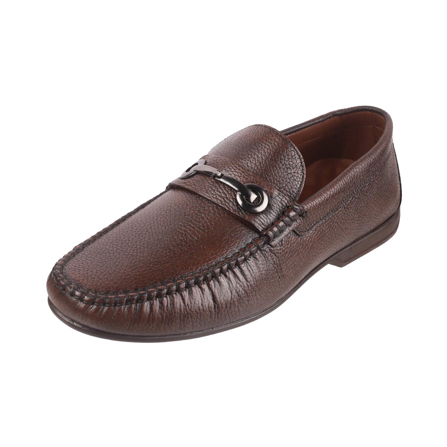 Metro Men Brown Leather Mocassin 7-UK (41 EU) (B0926V1LQ7) Amazon Price History, Amazon Price Tracker