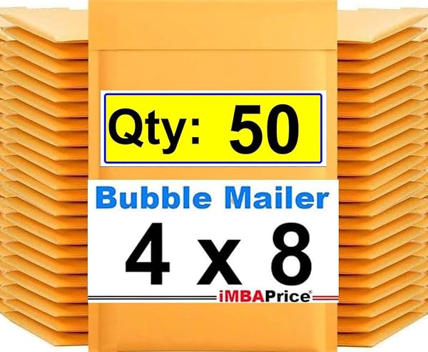 iMBAPrice Kraft Paper Mailing Envelopes Family