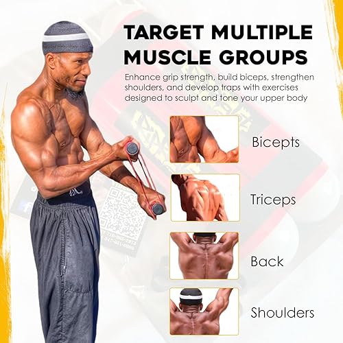 Miniatura 4 de Replacement Bands for RipStick Workout Equipment  Adjustable Resistance Training, Joint Rehab, Shoulder Workout