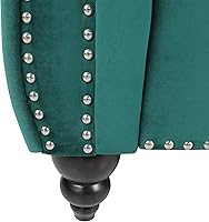 Vista 58 de RARZOE Moderno juego de sofá de 2 piezas, naranja, espuma, sofá biplaza y sofá Chesterfield