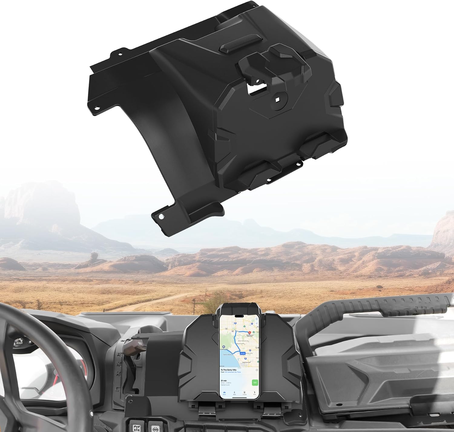 Device Holder for Can-Am Defender HD9 MAX 2022-2025