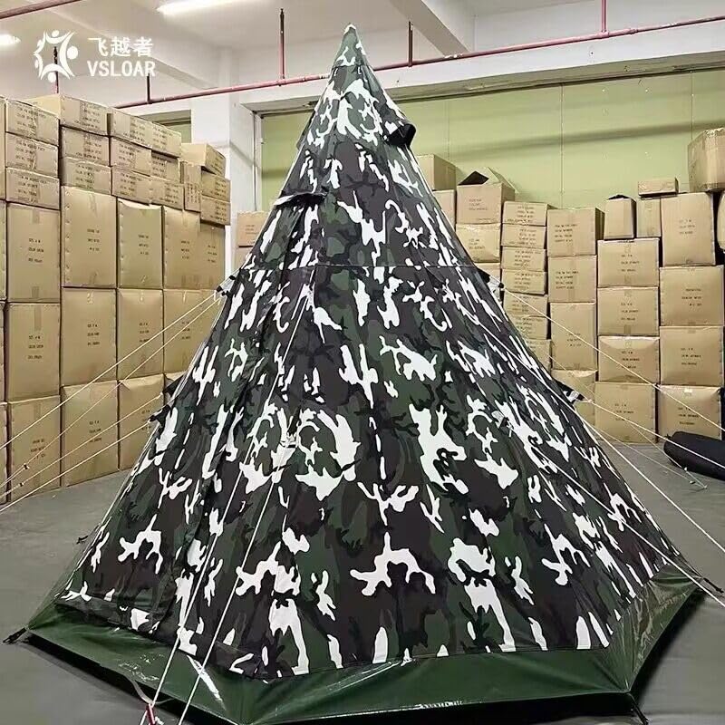 Carpa 4 Estaciones Tipo Tipi 3-4 Personas 3 m miniatura 7