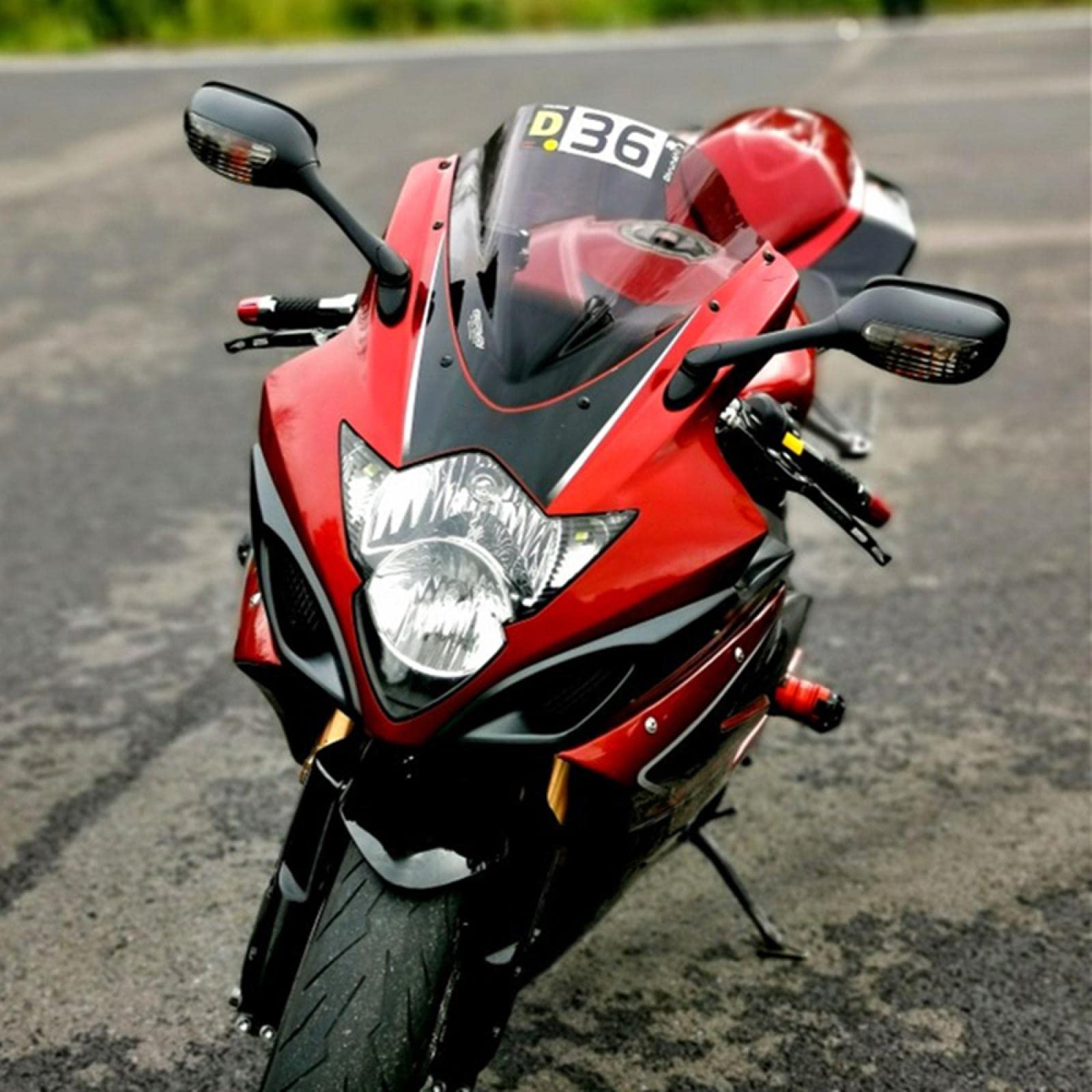 Roller Spiegel Für Suzuki GSXR 600 750 1000 2006-2010 K6 K7 K8 SV650 650S Motorrad Rückspiegel Rückspiegel