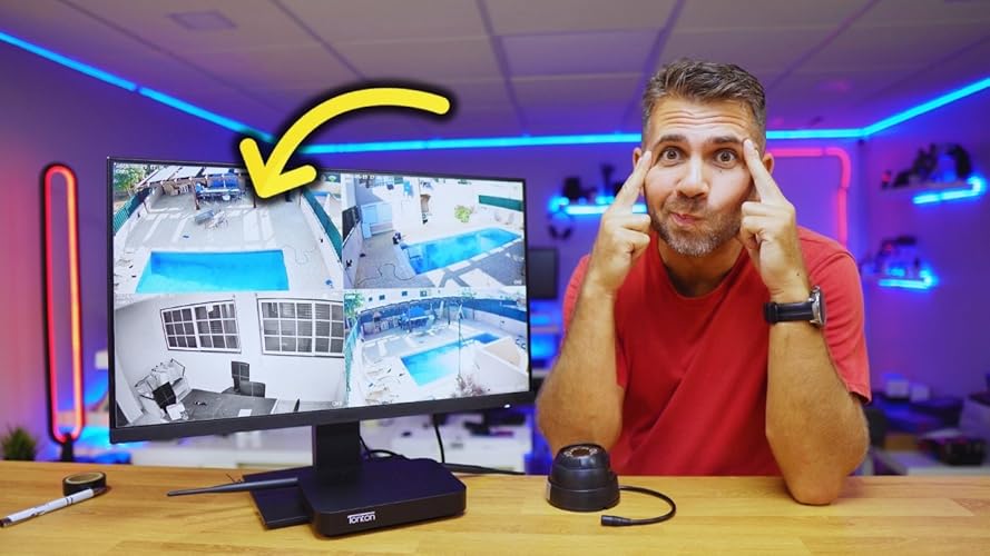 Bild 6 - Tonton 2K NVR Digitaler Netzwerk Video Recorder WLAN für Funk Überwachungskameras, Remote Smartphone Access, Online PC/APP Fernzugriff (NO HDD) Recorder für APP: ISMKIT/IPPRO/EseeCloud