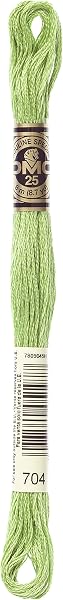 DMC - Special moulded, 100% cotton - adapts to all techniques and all supports, ideal for cross stitch | 8 m skeins - 6 strands, available in 500 colours - 1
