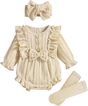 トップス JILTU baby frill foodie Amazon.com: GRNSHTS Newborn Baby Girl Clothes Ruffle Solid