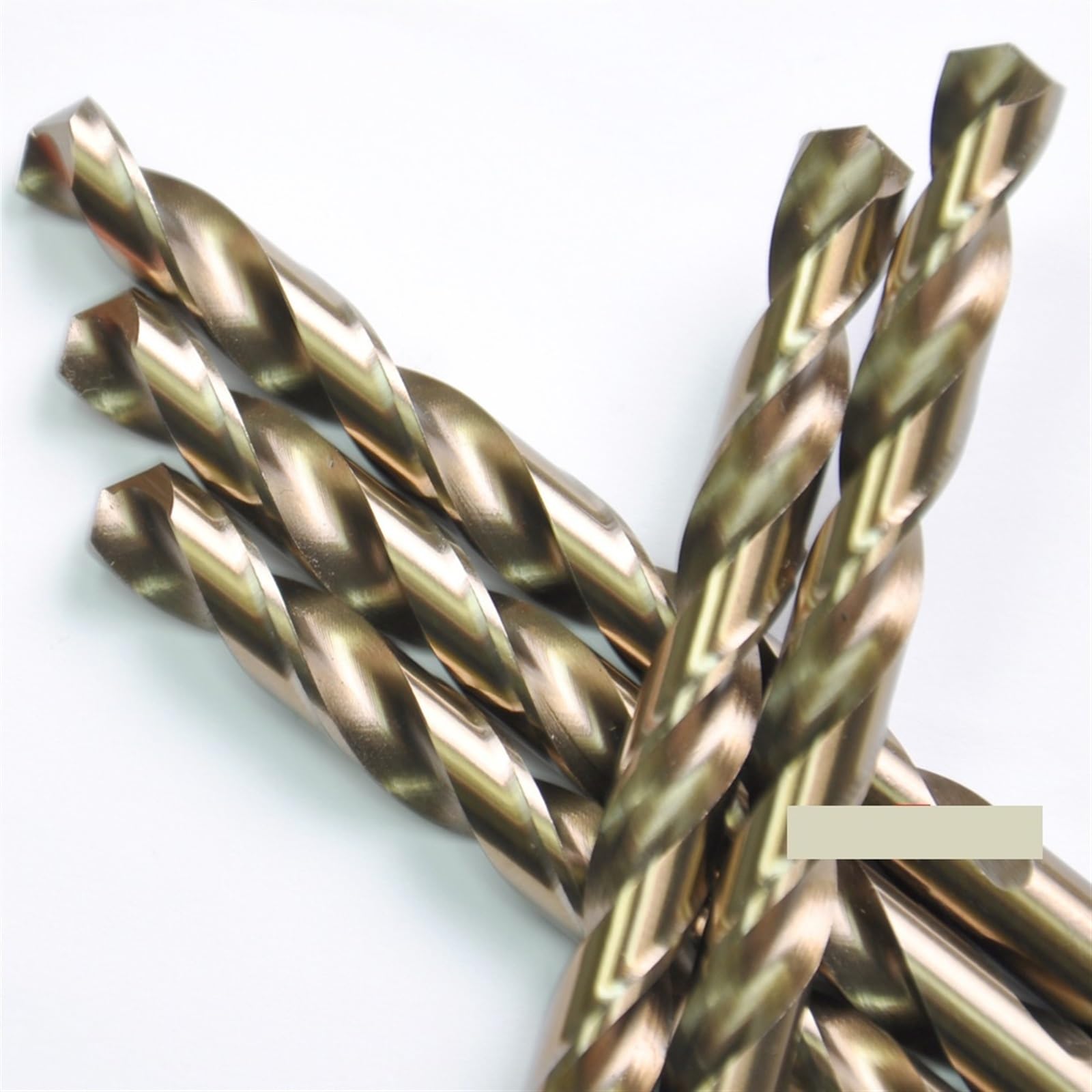 5 brocas de cobalto HSS-CO M35 de 7 mm a 13 mm, brocas helicoidales HSS for acero inoxidable (7/7,5/8/8,5/9/10/10,5/11/11,5/12/12,5/13 mm)(7.5mm)