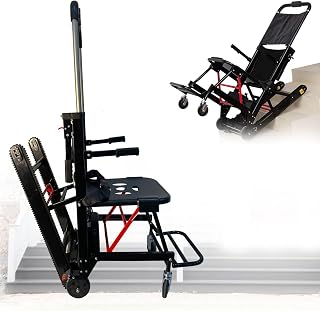 Sillas Salvaescaleras,Silla De Ruedas Para Subir Escaleras Con Orugas,Silla Salvaescaleras Plegable Y Ligera,Incluye Batería De Litio De 13 Ah,Para Subir Y Bajar Escaleras A