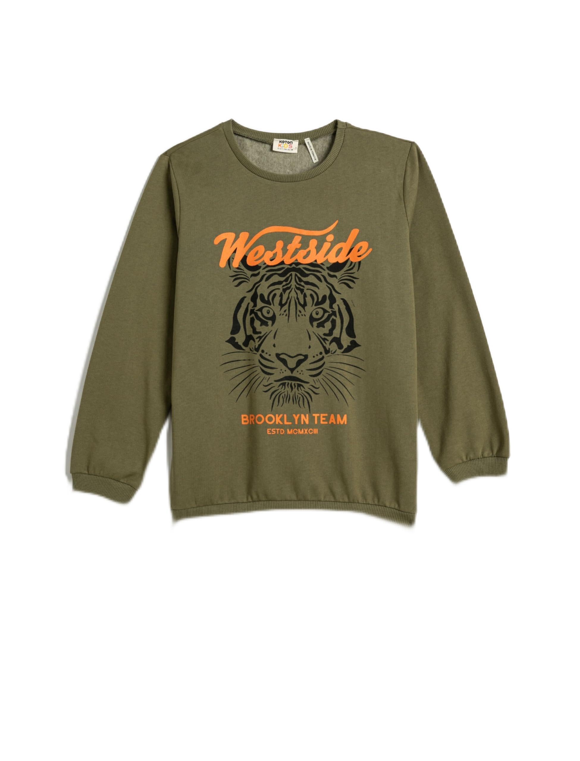 Sweatshirt pour garçon avec intérieur gratté idéal pour la récréation - 4