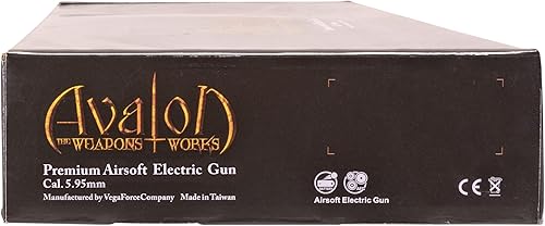 Miniatura 9 de Elite Force Avalon Saber M-LOK Gen2 AEG - Pistola de aire comprimido BB de 0.236 in, negro, Saber CQB, 2273312