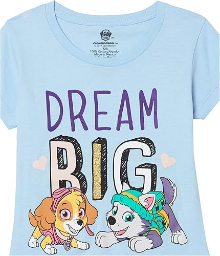 Miniatura 2 de Nickelodeon Camiseta Little Paw Patrol Pups Dream Big The Princess para niña