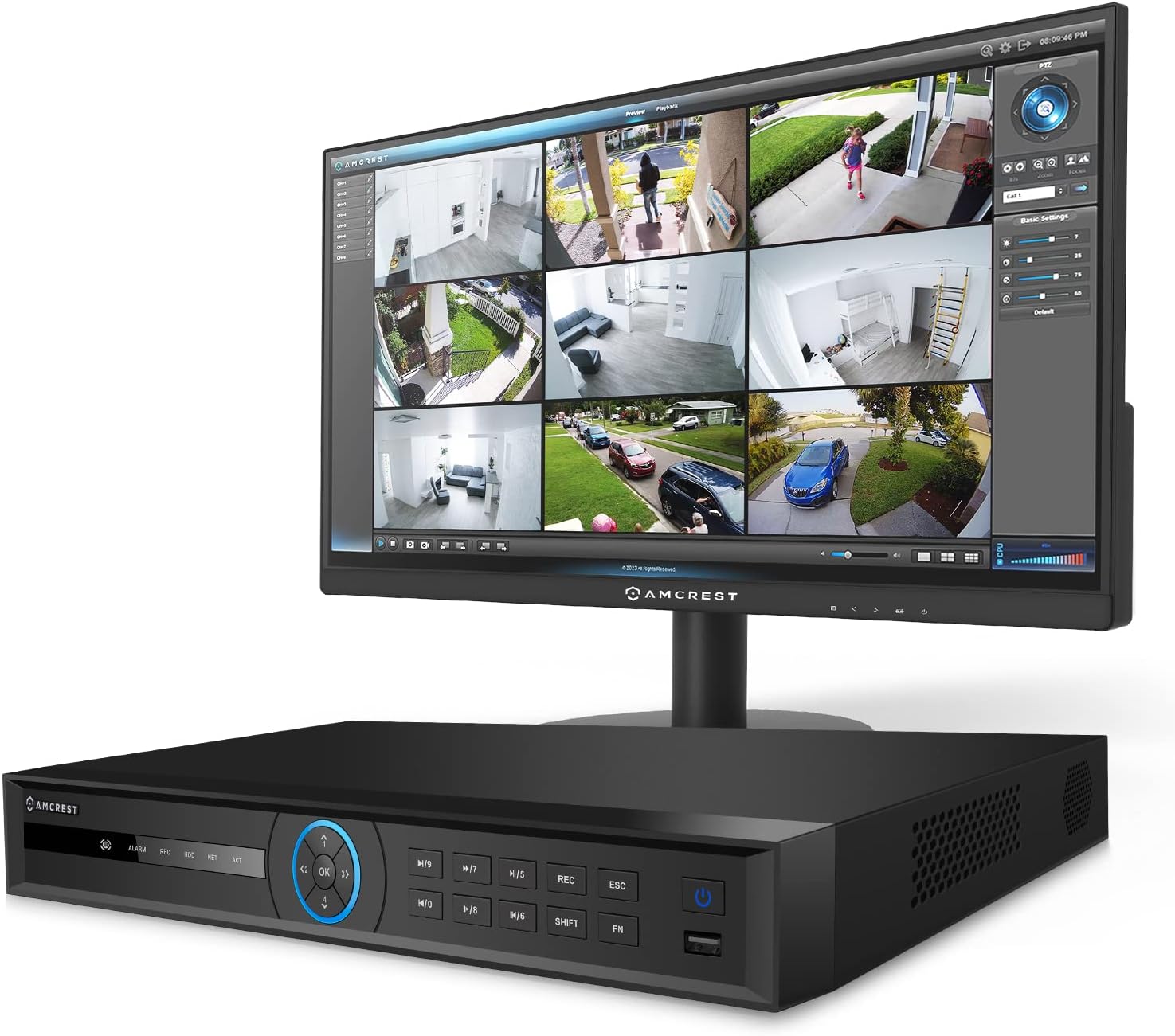 Amcrest 5Series 4K POE NVR 8CH Network Video Recorder (8