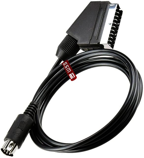 SuperSmashMedia® - SEGA Mega Drive 1 RGB SCART AV Cable TV Lead