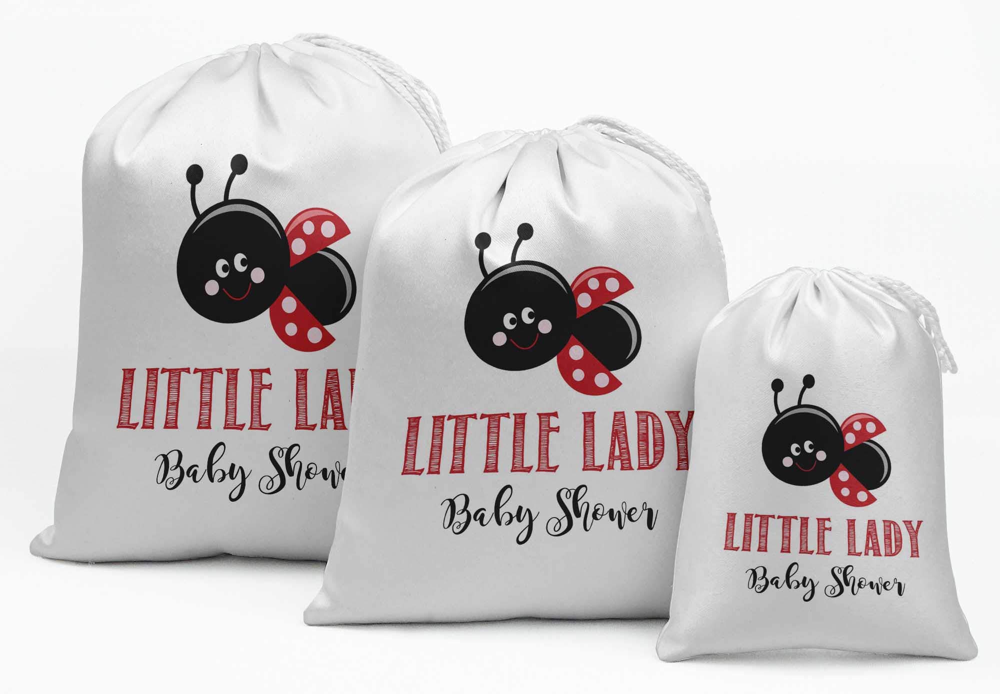 Pochons cadeaux invités abeille Darling Souvenir : 15 sacs de faveur pour baby shower
