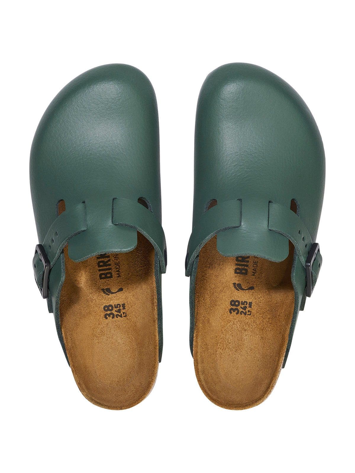 Birkenstock Boston Pro Pantoufles en cuir pour homme et femme – Sabots – Certifié selon la norme EN ISO 20347:2043 – Chaussures professionnelles pour médecine, restauration et service