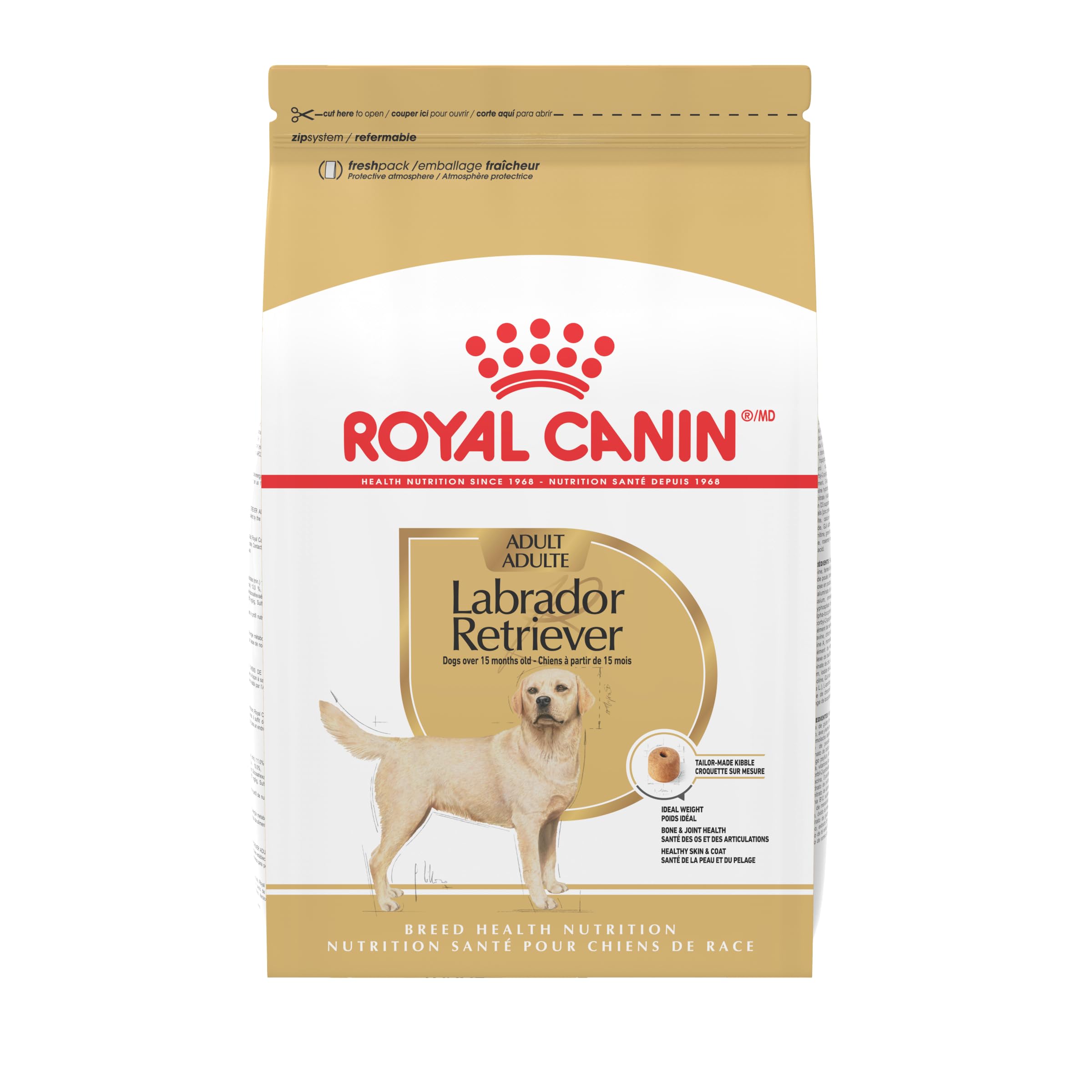 Royal Canin Dry Dog Food, Labrador Retriever 30 Formula, 30-Pound Bag