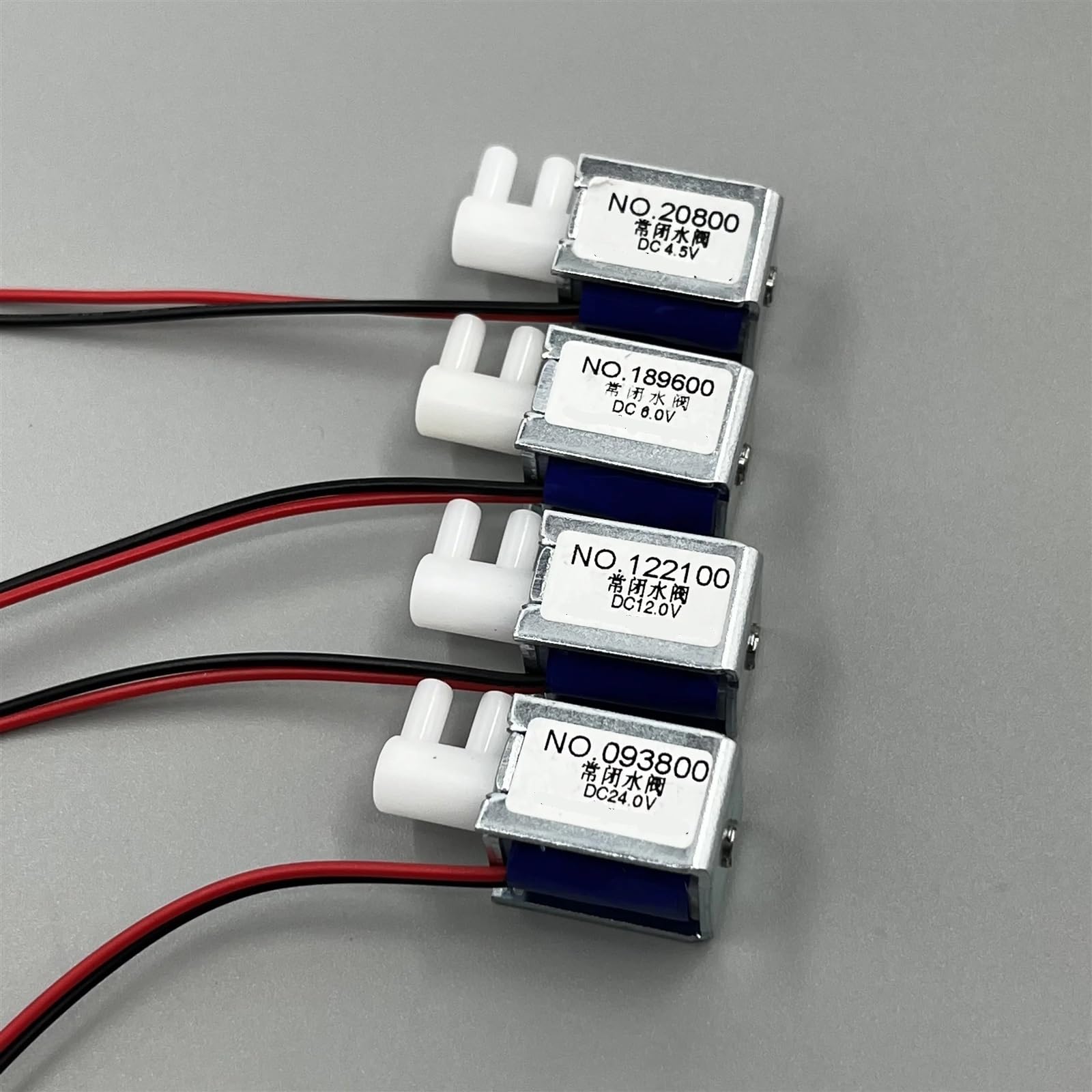 Électrovanne miniature DC 6V anti-fuite vanne eau normalement fermée