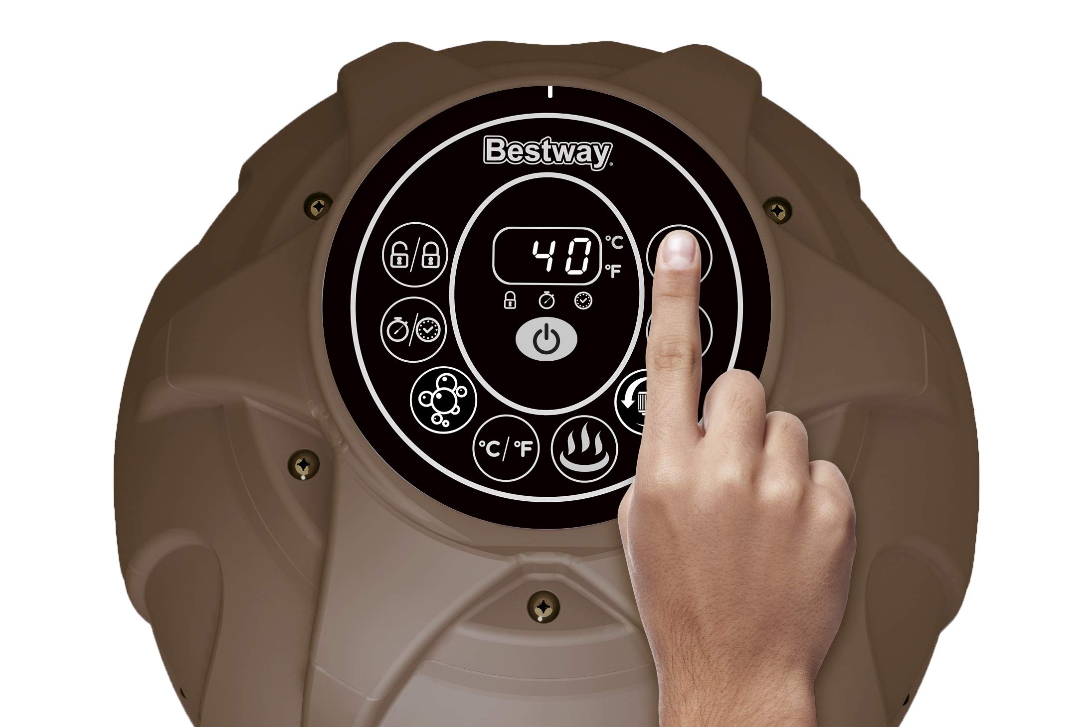 Bestway 54189 | Lay-Z-Spa - AirJet Helsinki - 5/7 adulti
