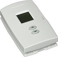 Honeywell TH1100DV1000 Pro Digital 2-Wire Heat Only Thermostat - Backlit Display, Easy Ambient Temp Read
