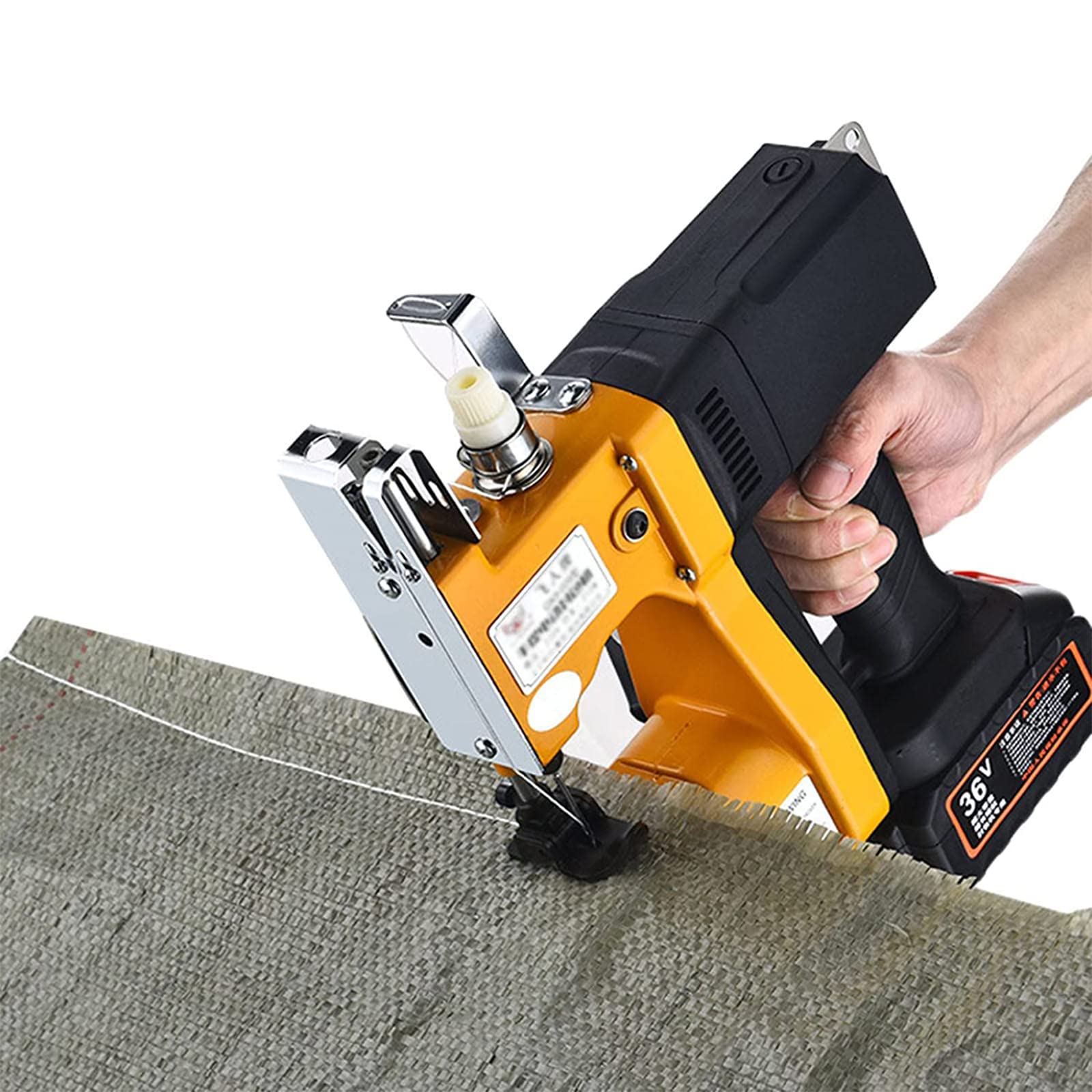 ONEVAN Scie Circulaire électrique Sans Balais 7 Pouces 185 Mm 11 000 Tr/min Outil De Coupe De