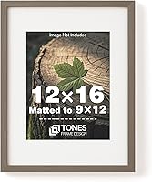 Vista 25 de Portarretratos de madera de 5 x 7 pulgadas, marco de fotos de 5 x 7 pulgadas, mate a acabado de chapa de madera de 4 x 6 pulgadas, color marrón