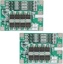 Fasizi 2Pcs Bordo di Protezione della Batteria 3S 12V 40A Bordo di Protezione del Caricatore della Batteria al Litio BMS Bordo con Carica di Equilibrio