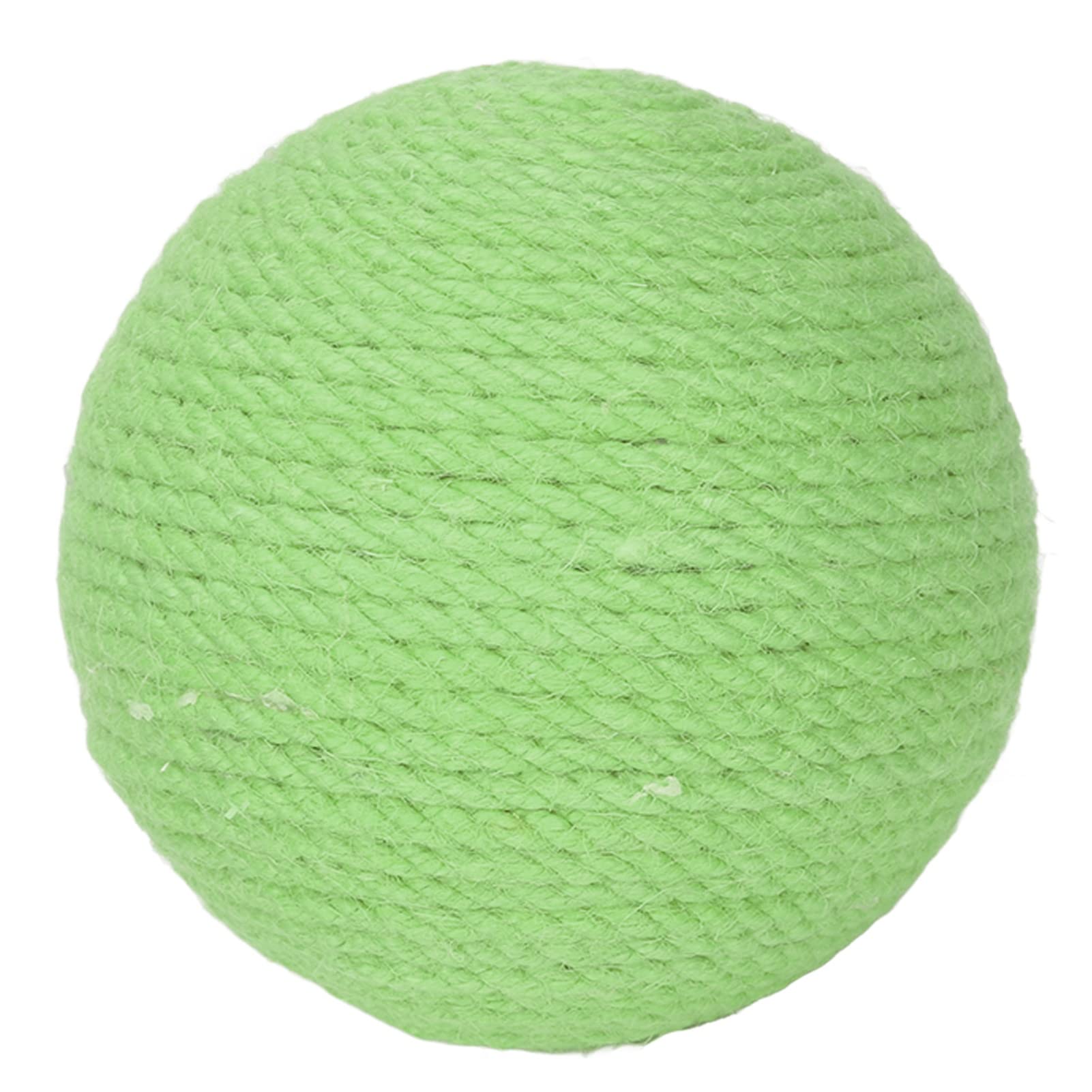 Syrisora Cat Sisal Ball Relieve Boredom Teeth Claws Grinding Interactive Sisal Cat Scratching Ball Cat Toy Sisal Balls Interactive Cat Toys Ball Pet Scratching Ball for Cats Kitten (Green) - Image 3