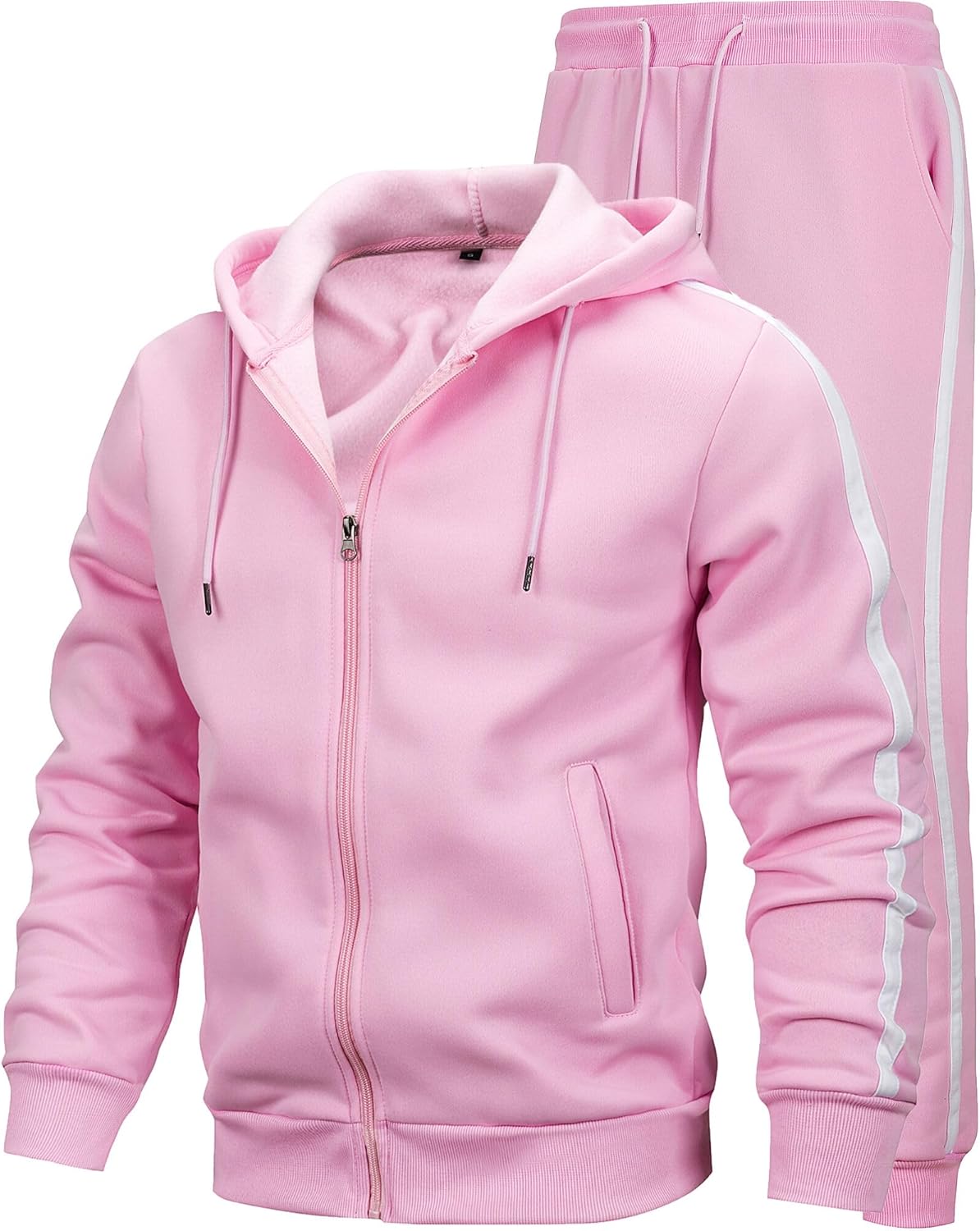 MACHLAB Men's Running Tracksuit Athletic Sports Casual Workout Full Zip Sweatsuit