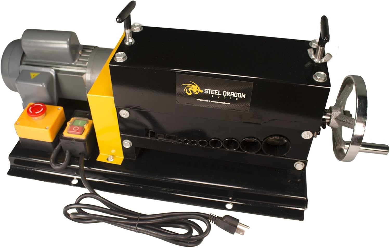 Steel Dragon Tools WRA35 Bench Top Automatic Electric Wire Stripping Machine Strips 1.5" Scrap Copper Wire Stripper