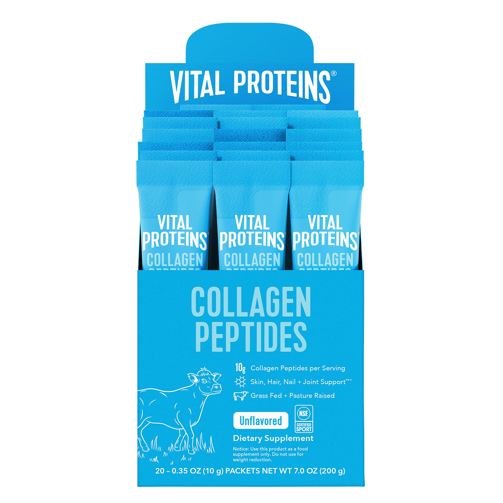 Vital Proteins Pasture Raised Grass Fed Collagen