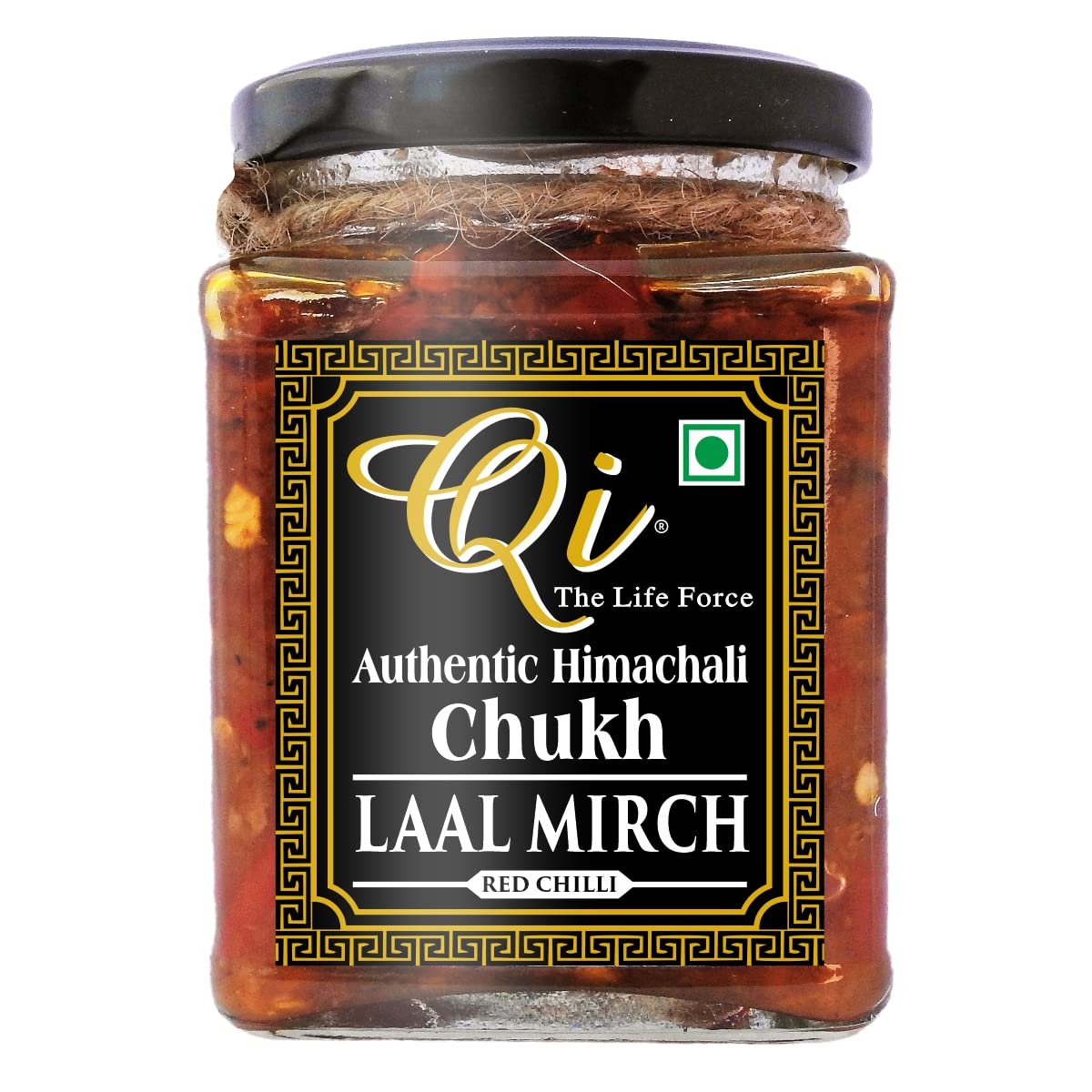 Minchy's - Qi Laal Mirch Chukh, Red Chilli Chukh, 300gm | No Preservatives, All Natural Chutney (Laal Mirch Chukh)