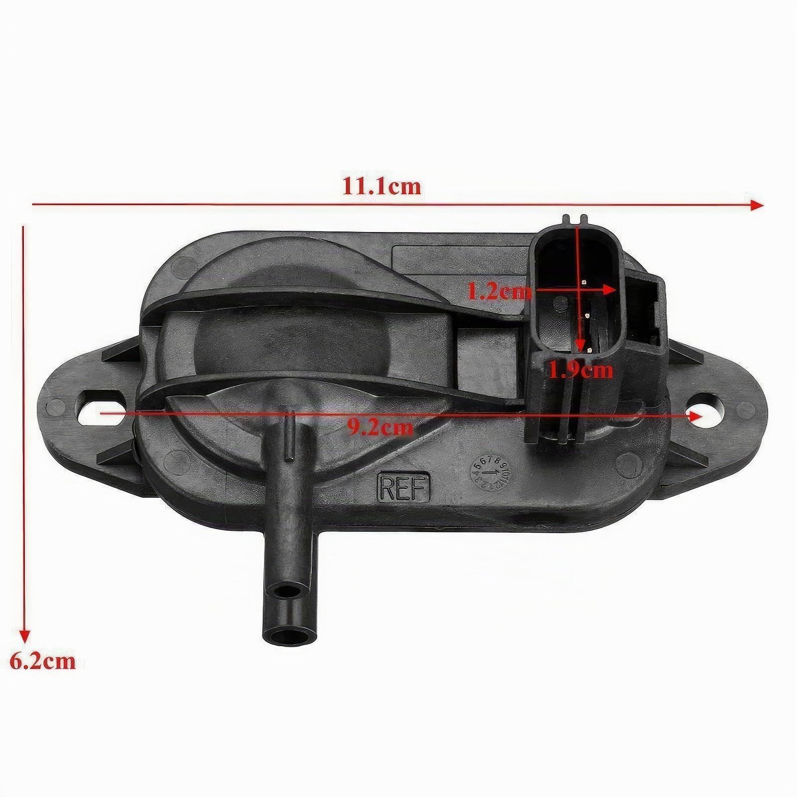 Riloer Sensor de Presión Diferencial de Escape DPF, Sensor de Presión 3M5A-5L200-AB
