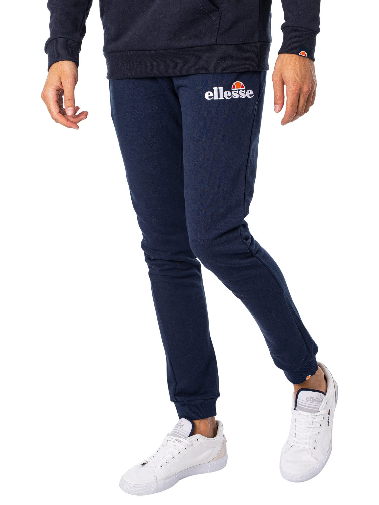 ellesse Men's Nioro Jog Pant Trousers, Navy, XS EU