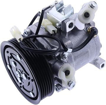 12V 6PK A/C Compressor SV07C 447160-2270 447190-6121 447260-0667 447260-5613 Compatible for Toyota Rush 2006 Daihatsu Terios 2007-2012