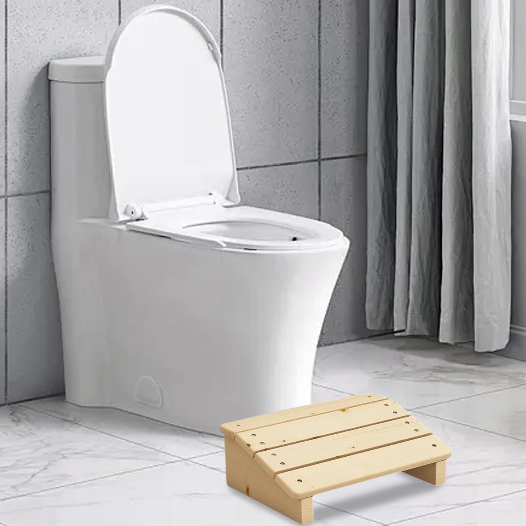 Poggiapiedi da scrivania inclinato per sotto la scrivania, poggiapiedi in legno, 30 x 20 x 10 cm, poggiapiedi basso sotto la scrivania, poggiapiedi per ufficio, sauna, casa infermieristica